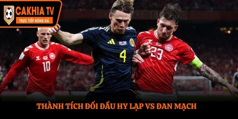 Thống kê Hy Lạp vs Đan Mạch qua tổng số lần đụng độ